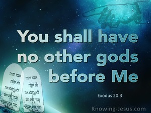 Exodus 20:3